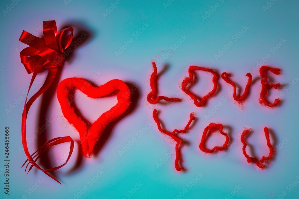 I love you background. Red on white. Valentine day background. Postcard. I love you background. Red on white. Valentine day background. Postcard.