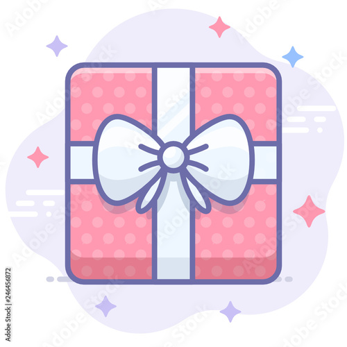 present gift box surprise