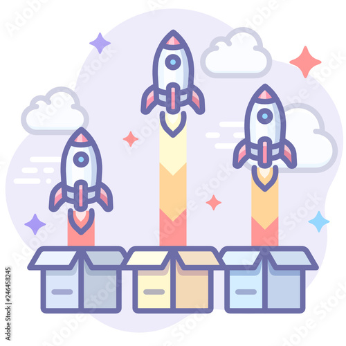 startup products rocket compare