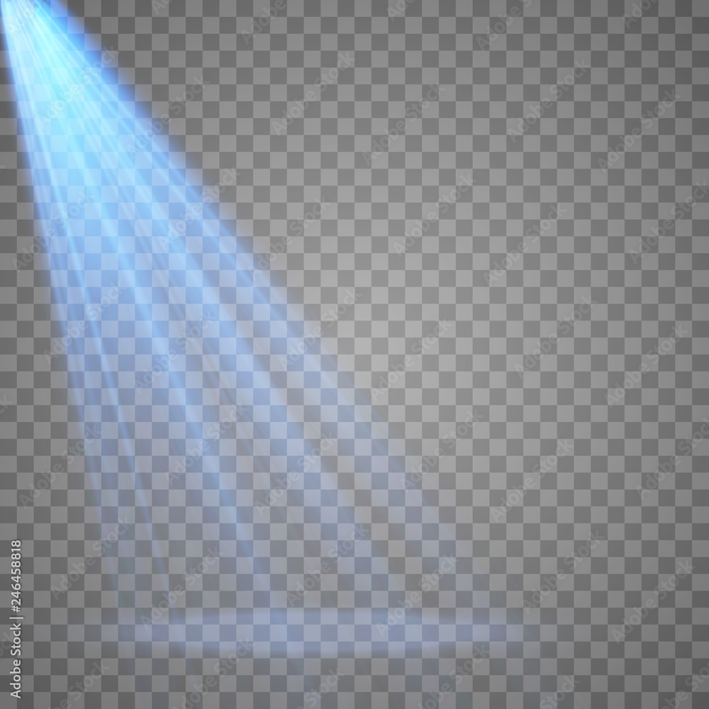 Light sources, concert lighting, spotlights. Concert spotlight with beam, illuminated spotlights for web design illustration. Light sources, concert lighting, spotlights. Concert spotlight with beam, illuminated spotlights for web design illustration.