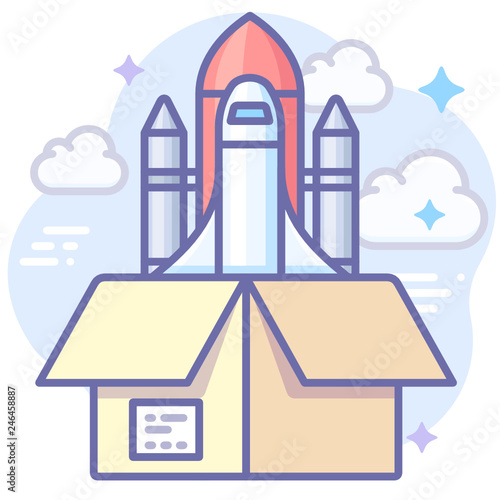 rocket startup install open