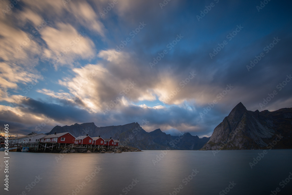 Fotografie Hamnoy auf den Lofoten