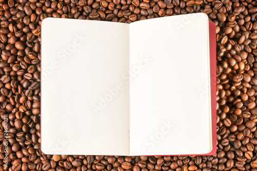 Open note on coffee beans b...