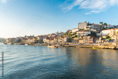 View from Vila Nova de Gaia to the city of Porto