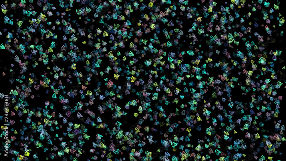 Abstract background pattern with plant matter. Abstract background pattern with plant matter.