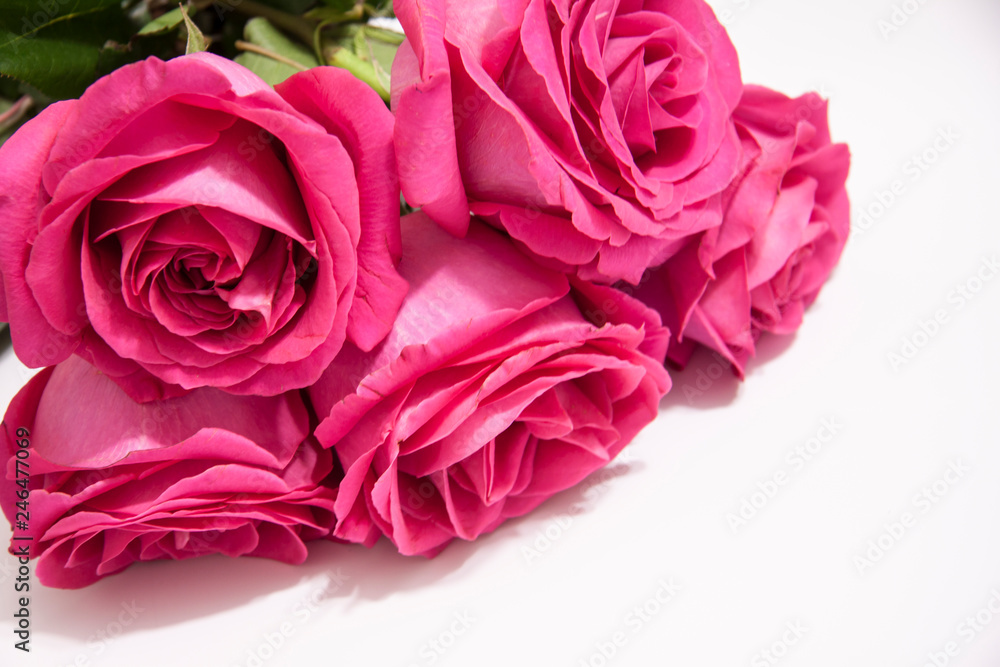 Romantic background of a bouquet of pink rose Romantic background of a bouquet of pink rose
