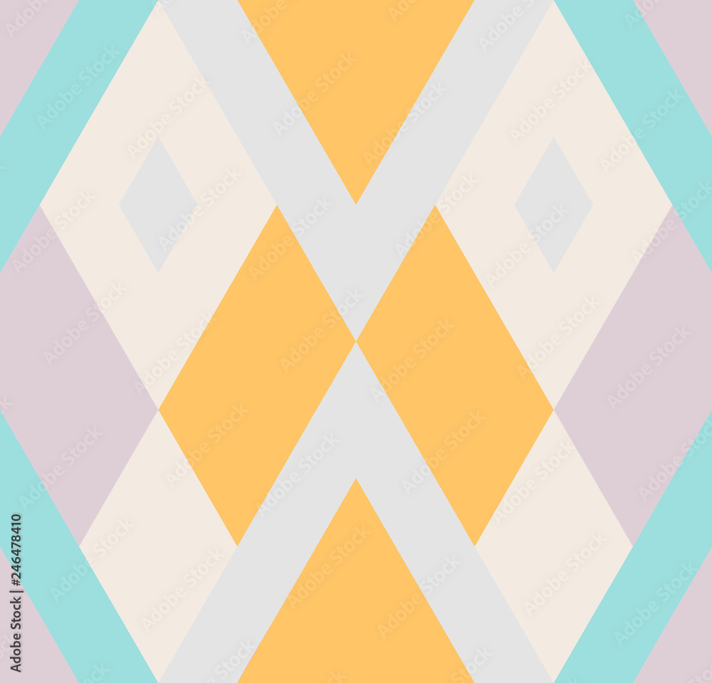 Seamless abstract background with rhombuses. Infinity geometric pattern. Vector illustration. Seamless abstract background with rhombuses. Infinity geometric pattern. Vector illustration.
