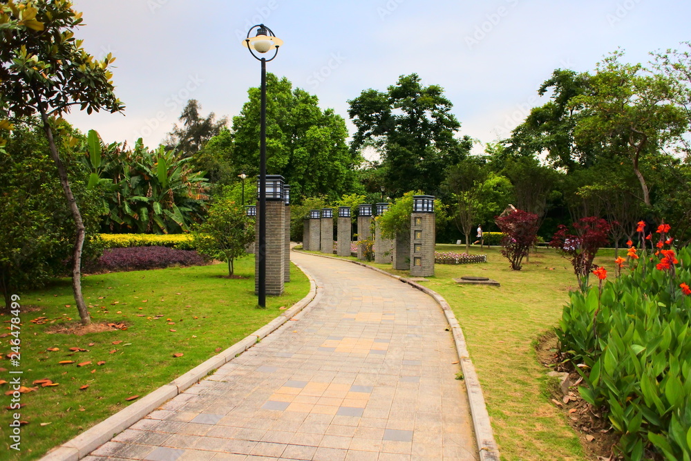 Park walkside