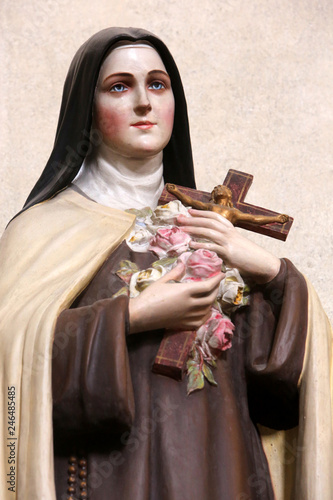 Canvas Print Sainte-Bernadette Soubirous