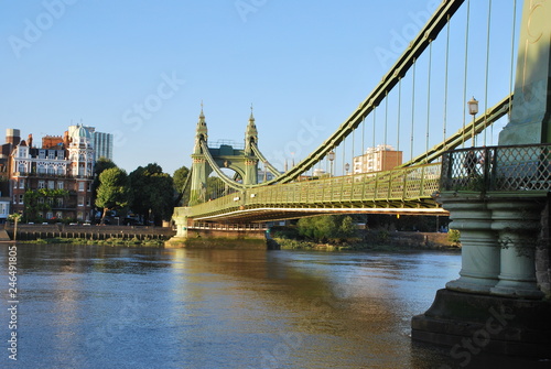 Sticker Hammersmith Bridge in London