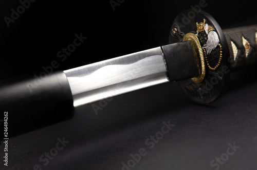 Japanese katana samurai sword