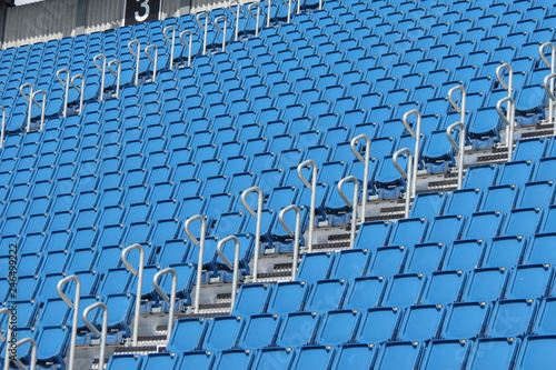 Stadium seats background