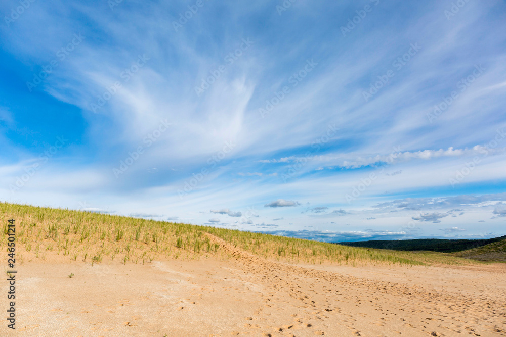 Dunes with Blue Sky Dunes with Blue Sky