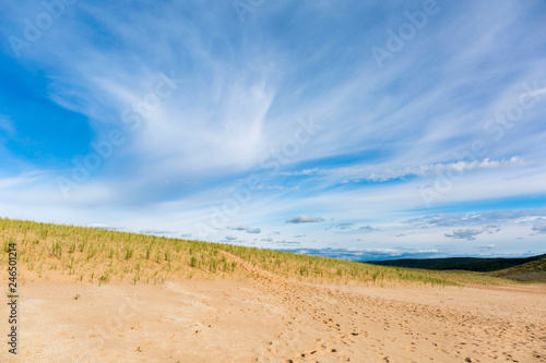 Dunes with Blue Sky
