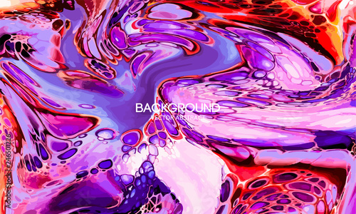 Modern design.Abstract texture splash explosion of colorful bright liquid neon acrylic paints.Art design presentations,prints,wallpapers,flyers,cards,screensavers,paintings,websites,packaging,cover.