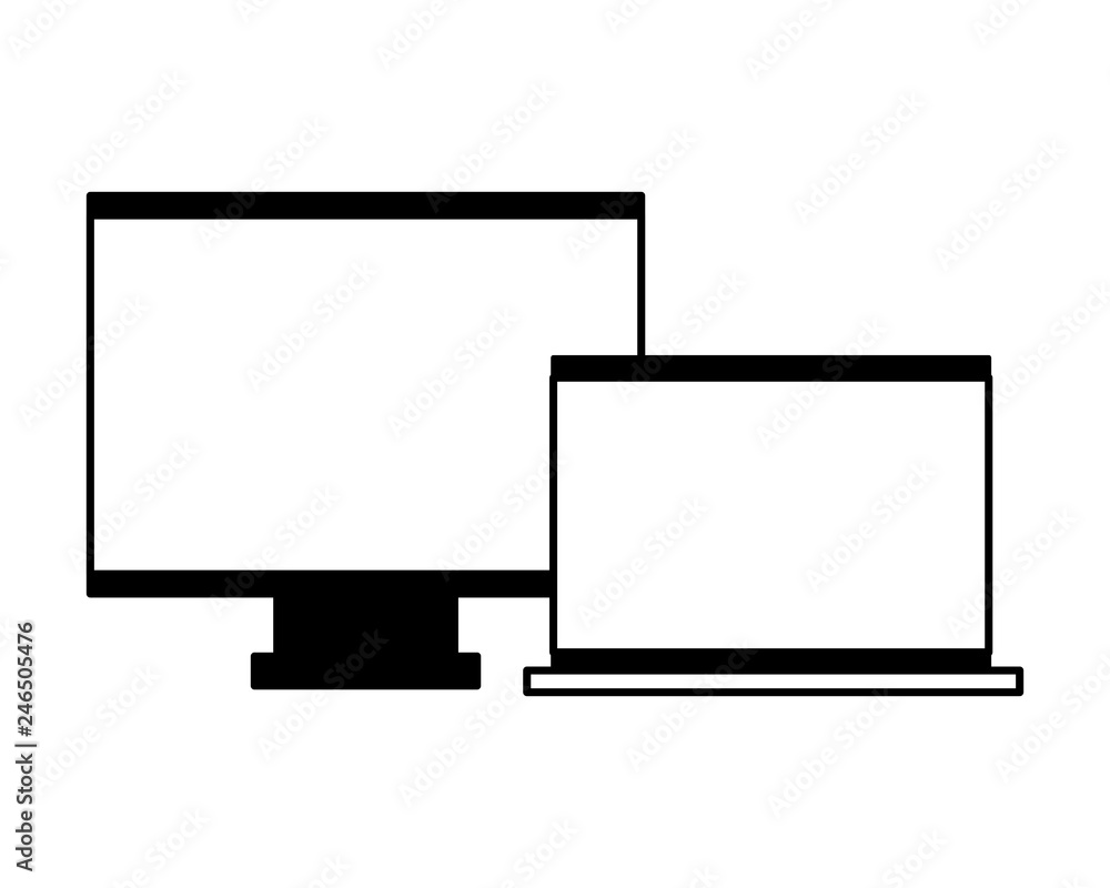 computer monitor laptop device computer monitor laptop device