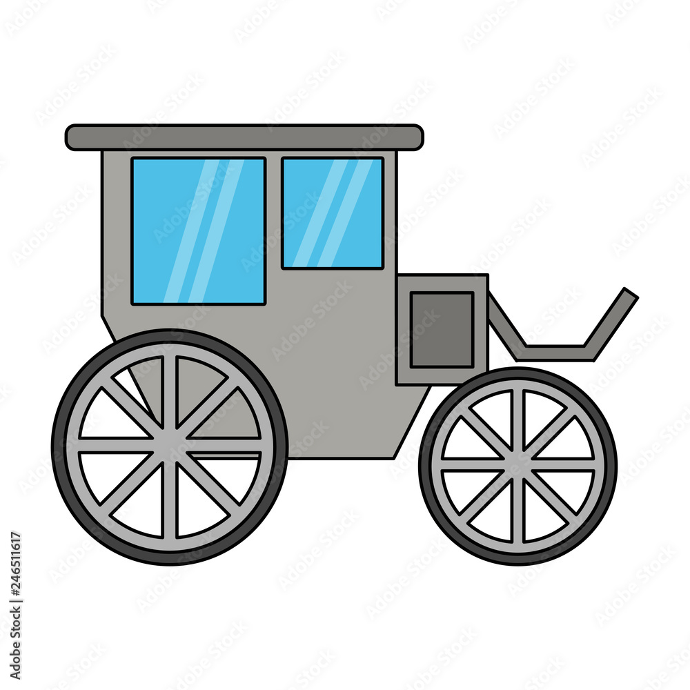 vintage carriage symbol