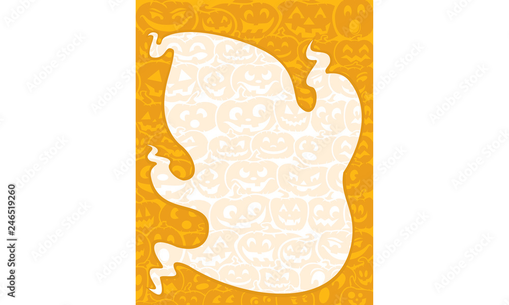 Fototapeta premium Ghost Background Border