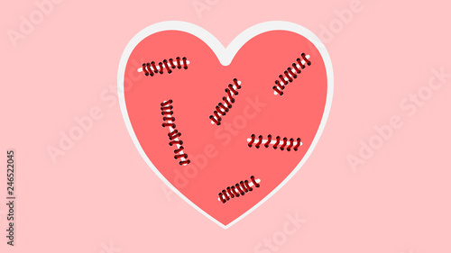 Broken Heart on Valentine's Day