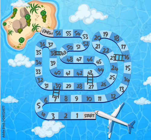 A maze game template
