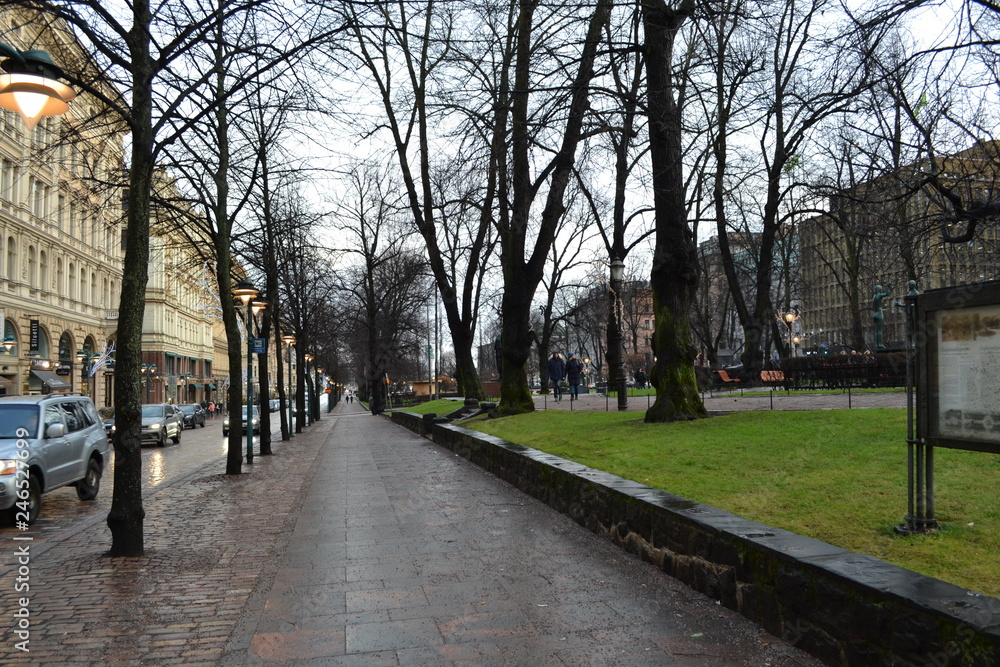 street, park, Helsinki