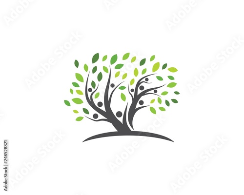 family tree logo template