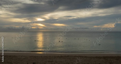 Mullins Beach Sunset, St Peter, Barbados, West Indies, Caribbean  photo