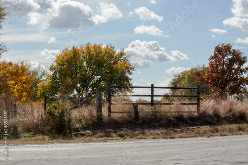 Fall Country Gate Aesthetic