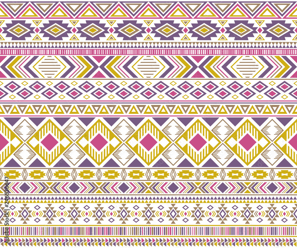 Tribal ethnic motifs geometric vector seamless background. Tribal ethnic motifs geometric vector seamless background.