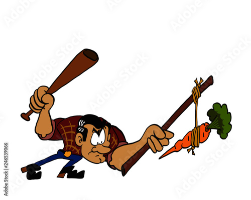 Foreman stick and carrot 