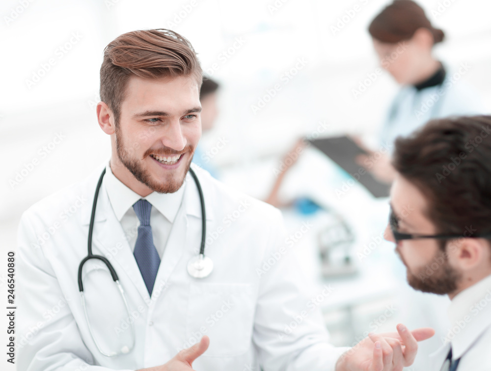 doctor and laboratory staff . doctor and laboratory staff .