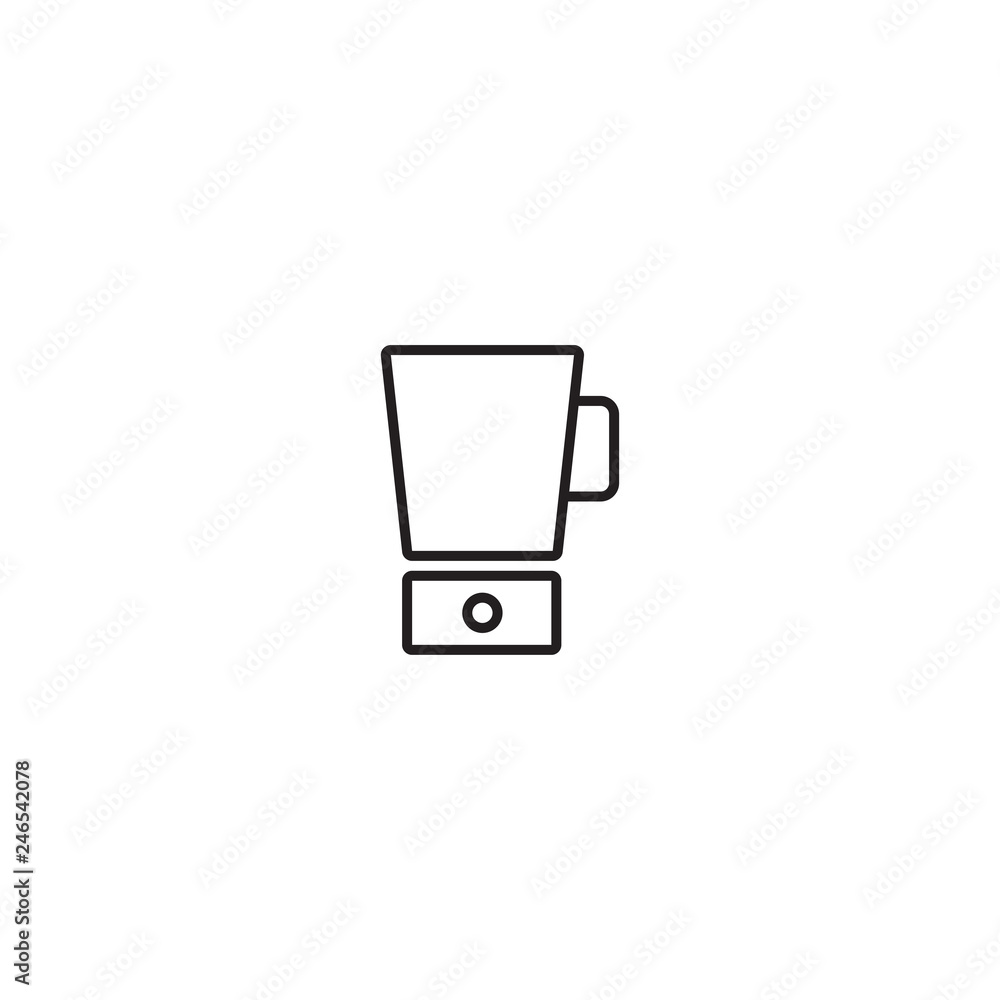 Blender icon.Vector illustration. Blender icon.Vector illustration.
