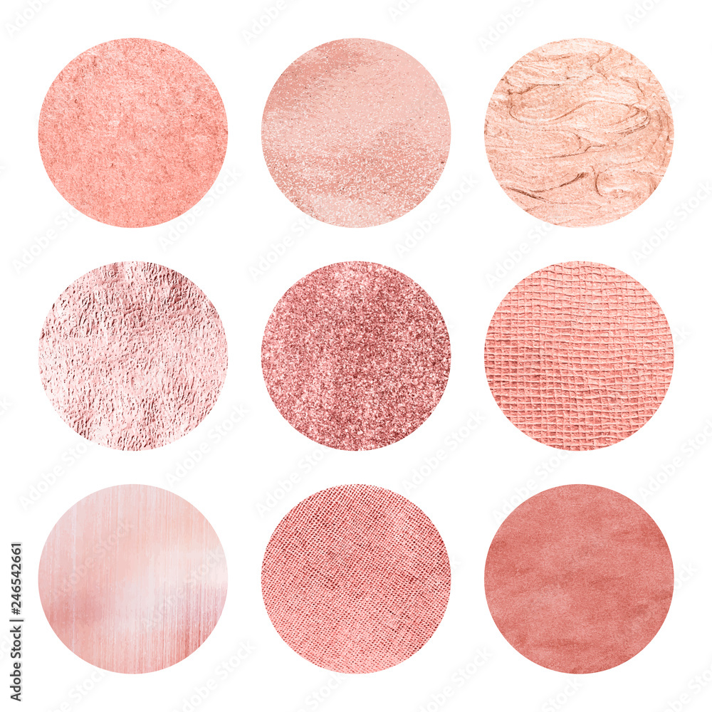 Pink patterns collection Pink patterns collection