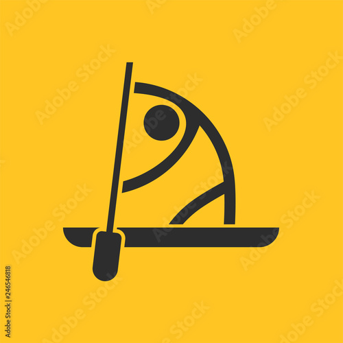 canoeing icon design