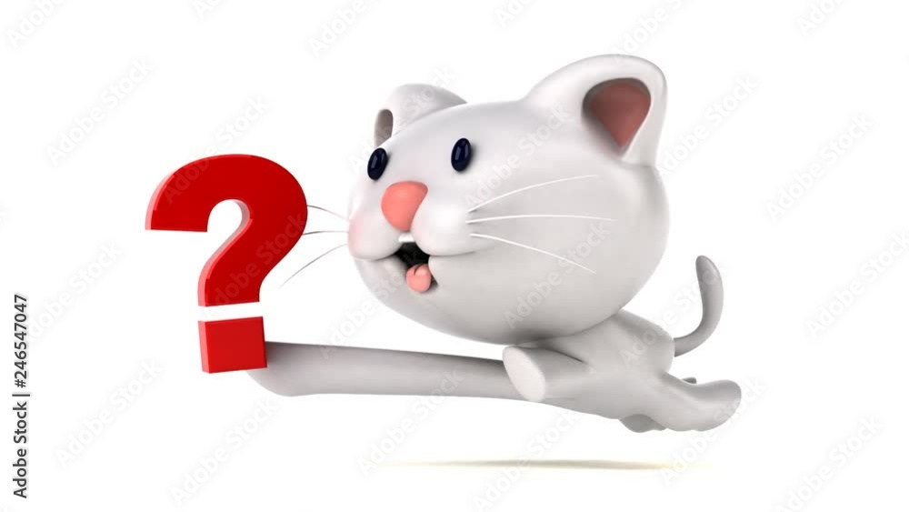 Fun cat running - 3D Animation Fun cat running - 3D Animation