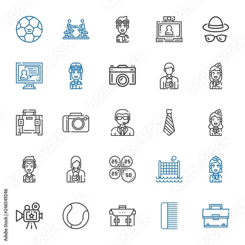 professional icons set