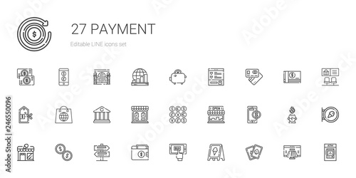 payment icons set