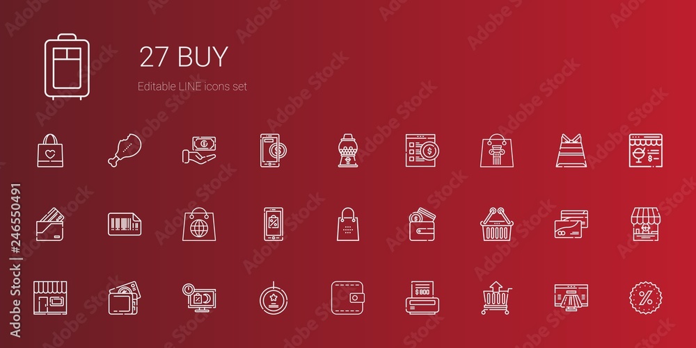 buy icons set buy icons set