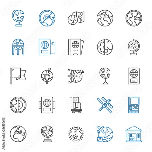 international icons set