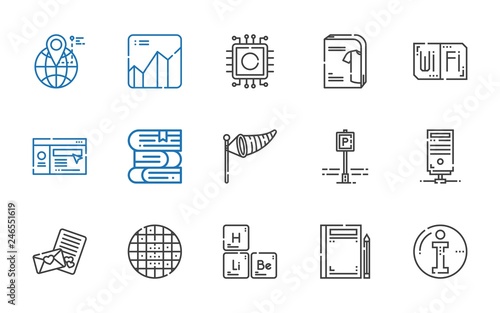 information icons set