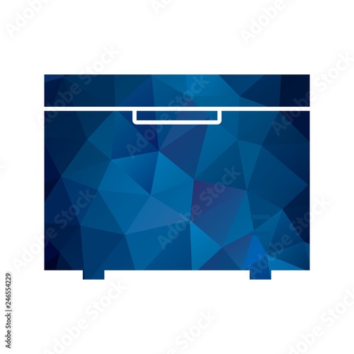 Vector Deep Freezer Icon