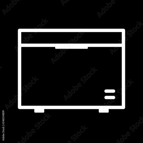 Vector Deep Freezer Icon