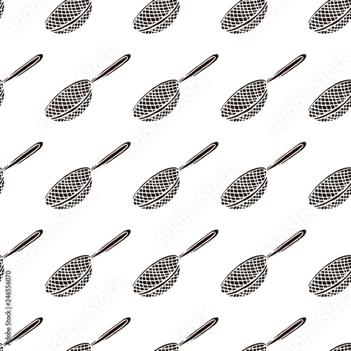sieve vector seamless pattern
