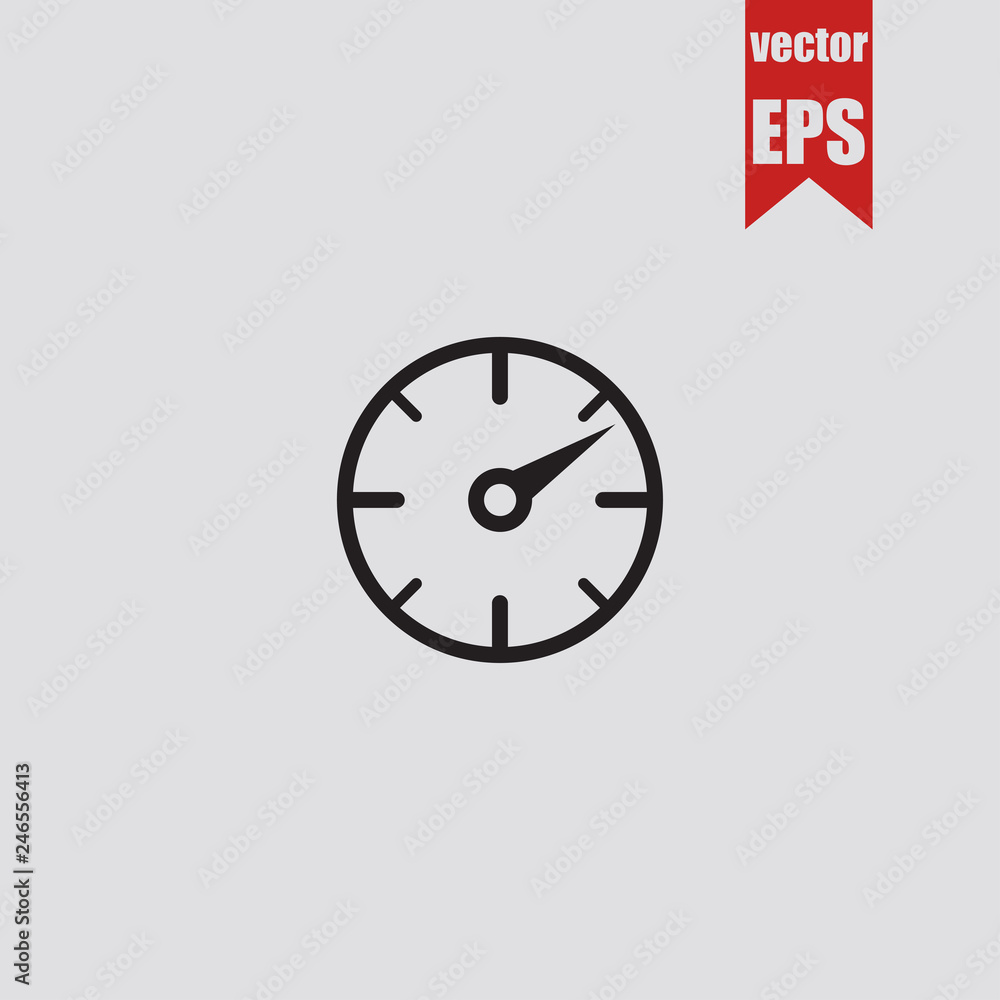 Clock icon.Vector illustration. Clock icon.Vector illustration.