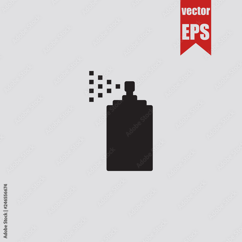 Spray icon.Vector illustration. Spray icon.Vector illustration.