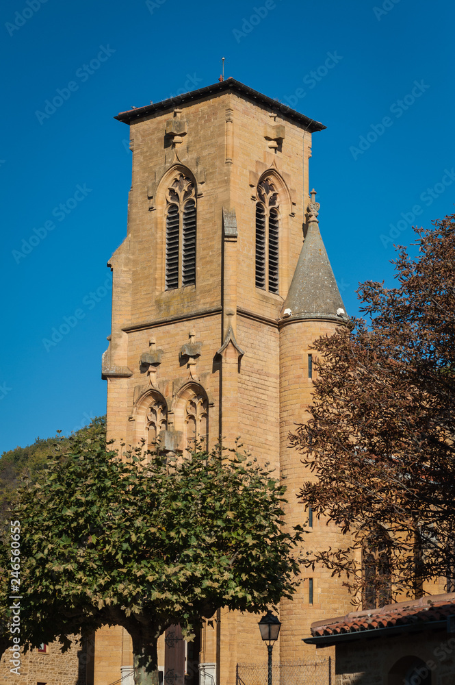 Église Saint Antoine de Theizé dans le Beaujolais