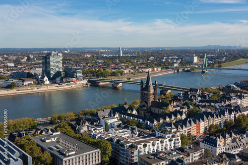 City Cologne in the sunlight  Germany