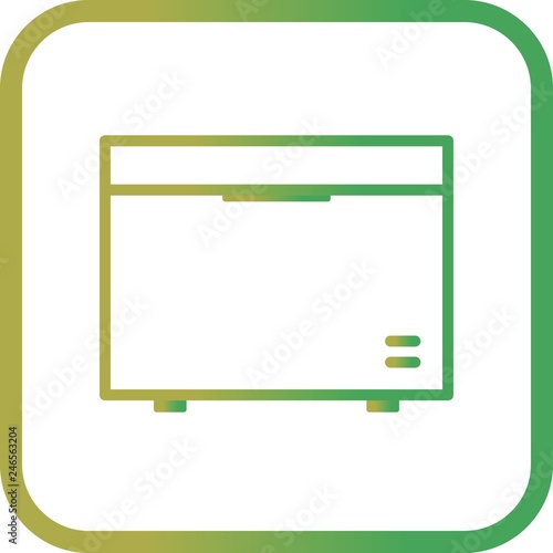 Vector Deep Freezer Icon