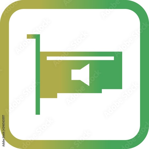 Vector Audio Card Icon