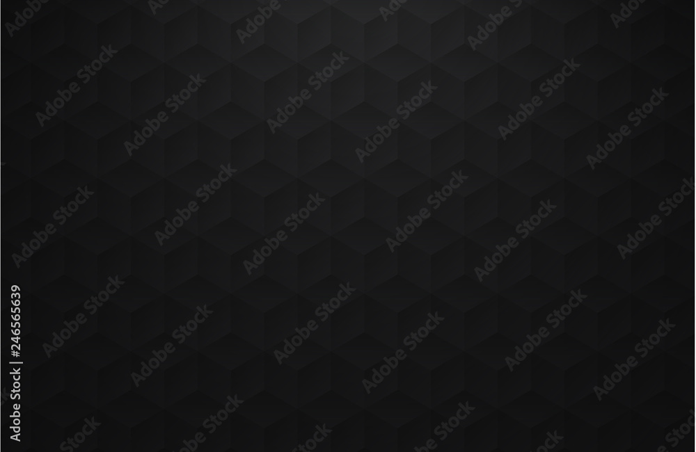 Black abstract background with geometric pattern. Black abstract background with geometric pattern.